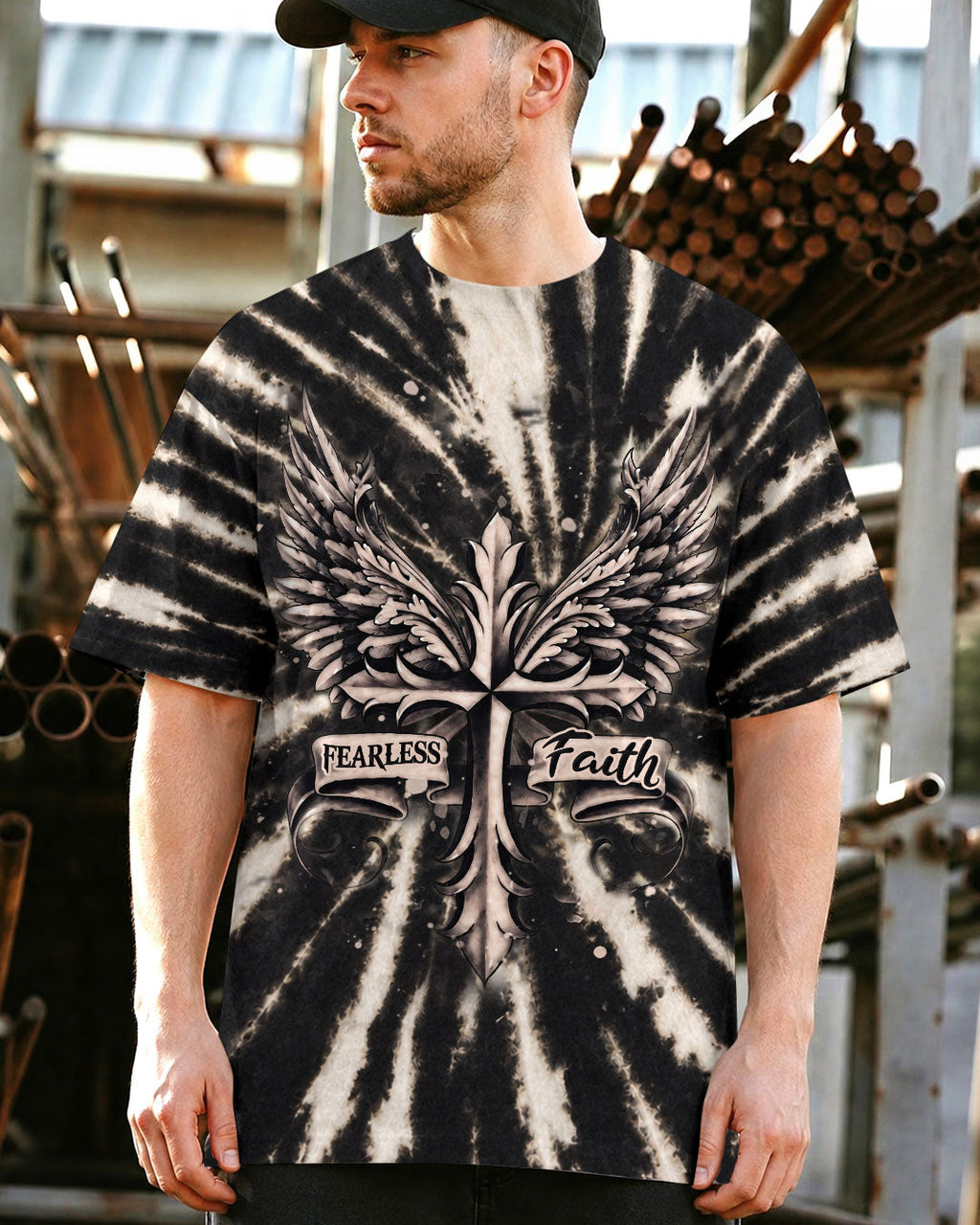 I Can Do All Things Through Christ  Cross Wings Men's All Over Print - Trunx152348