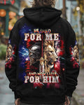 He Died For Me Lion Warrior Men's All Over Print Shirt - Trunx219821