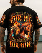 He Died For Me Men's All Over Print Shirt - Trunx449173