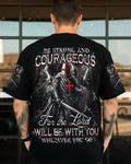 Be Strong And Courageous Men's All Over Print Shirt - Trunx589811