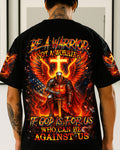 Be A Warrior Not A Worrier Men's All Over Print Shirt - Trunx960262