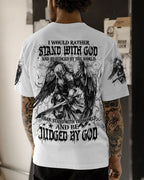 I Would Rather Stand With God Men's All Over Print Shirt - Trunx995966