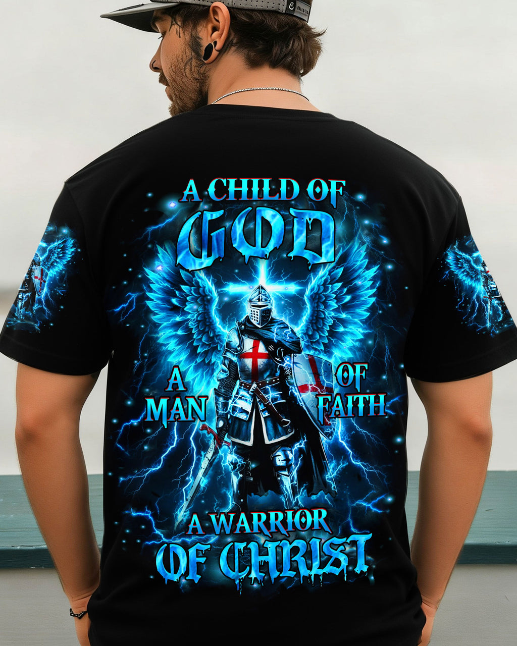 A Warrior Of Christ Men's All Over Print Shirt - Trunx954537