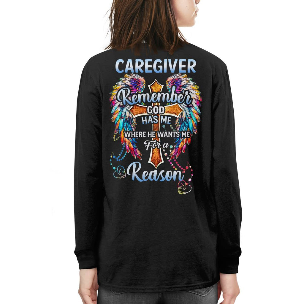Awesome Caregiver-T-shirt-#F260724GODHS5BCAREZ8