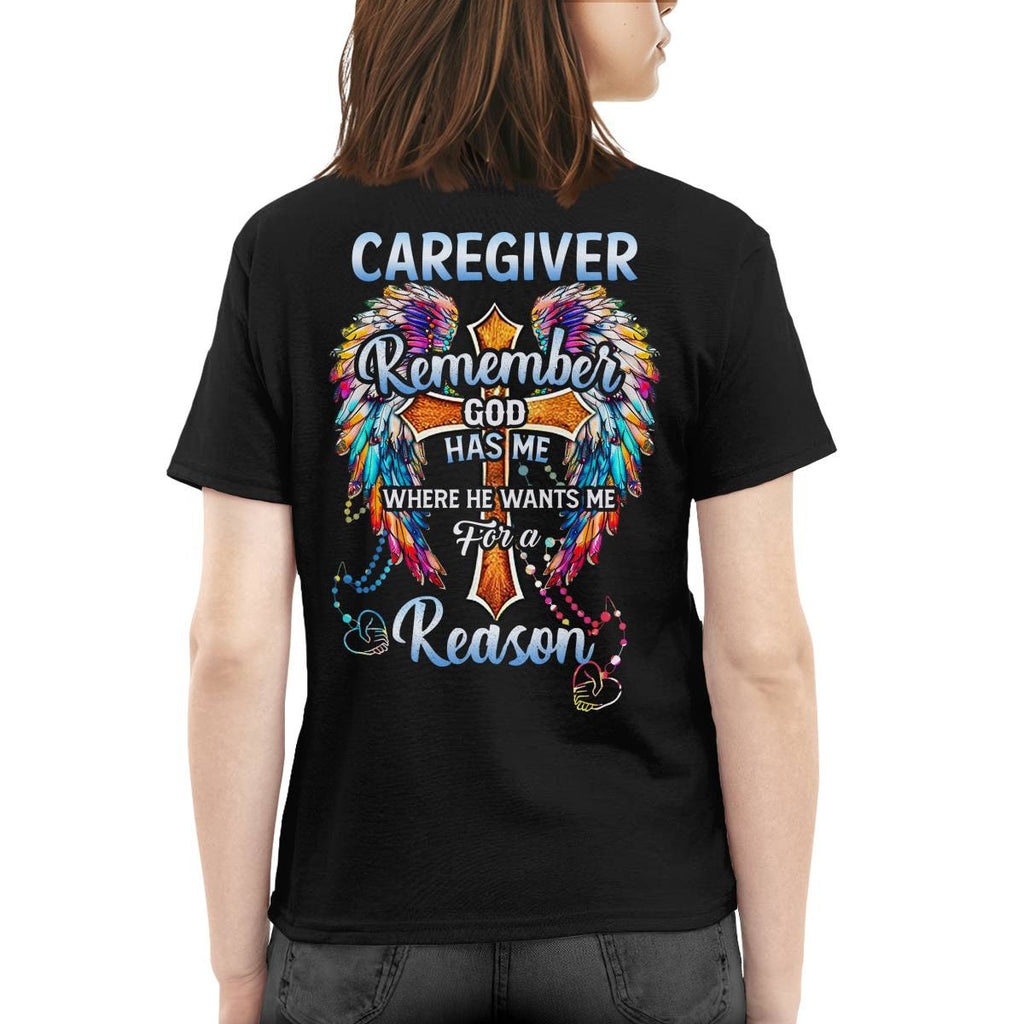 Awesome Caregiver-T-shirt-#F260724GODHS5BCAREZ8