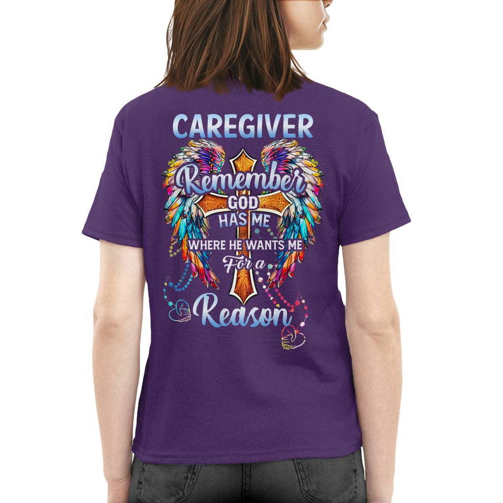 Awesome Caregiver-T-shirt-#F260724GODHS5BCAREZ8