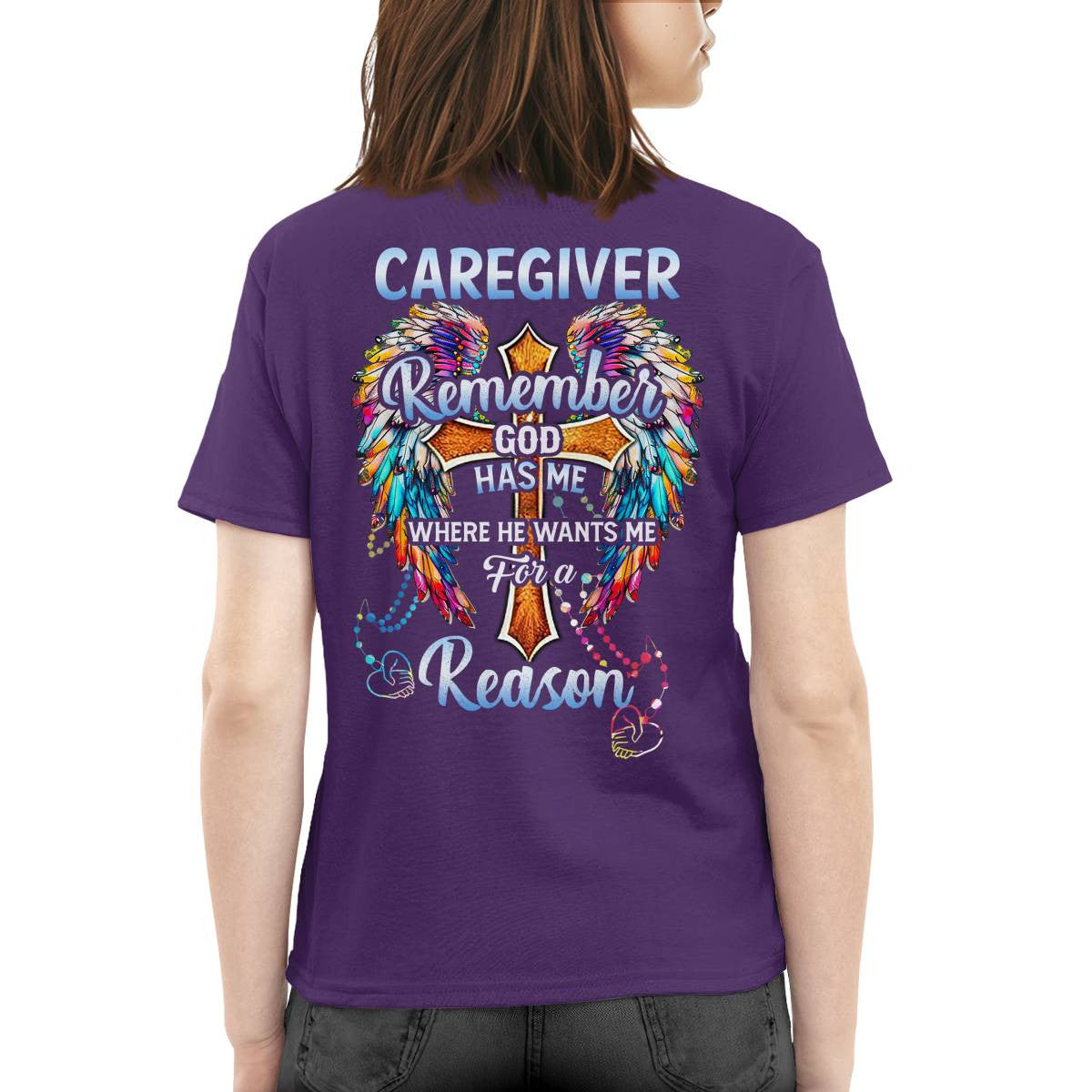 Awesome Caregiver-T-shirt-#F260724GODHS5BCAREZ8