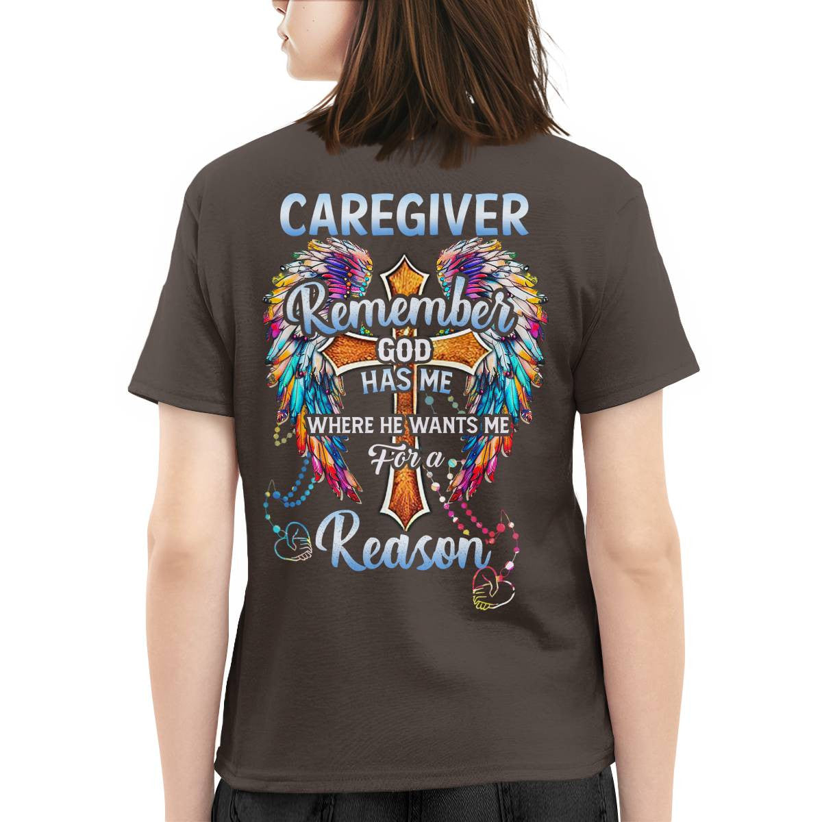 Awesome Caregiver-T-shirt-#F260724GODHS5BCAREZ8