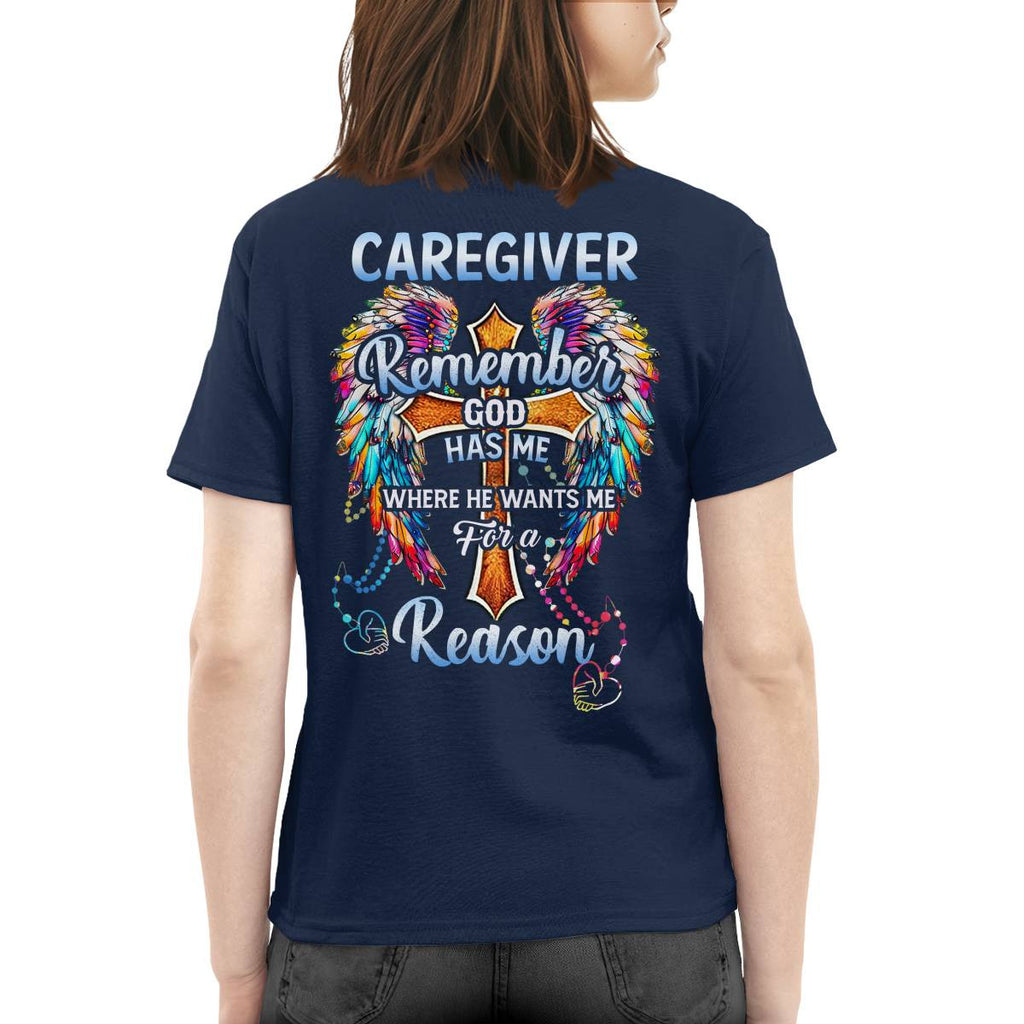 Awesome Caregiver-T-shirt-#F260724GODHS5BCAREZ8