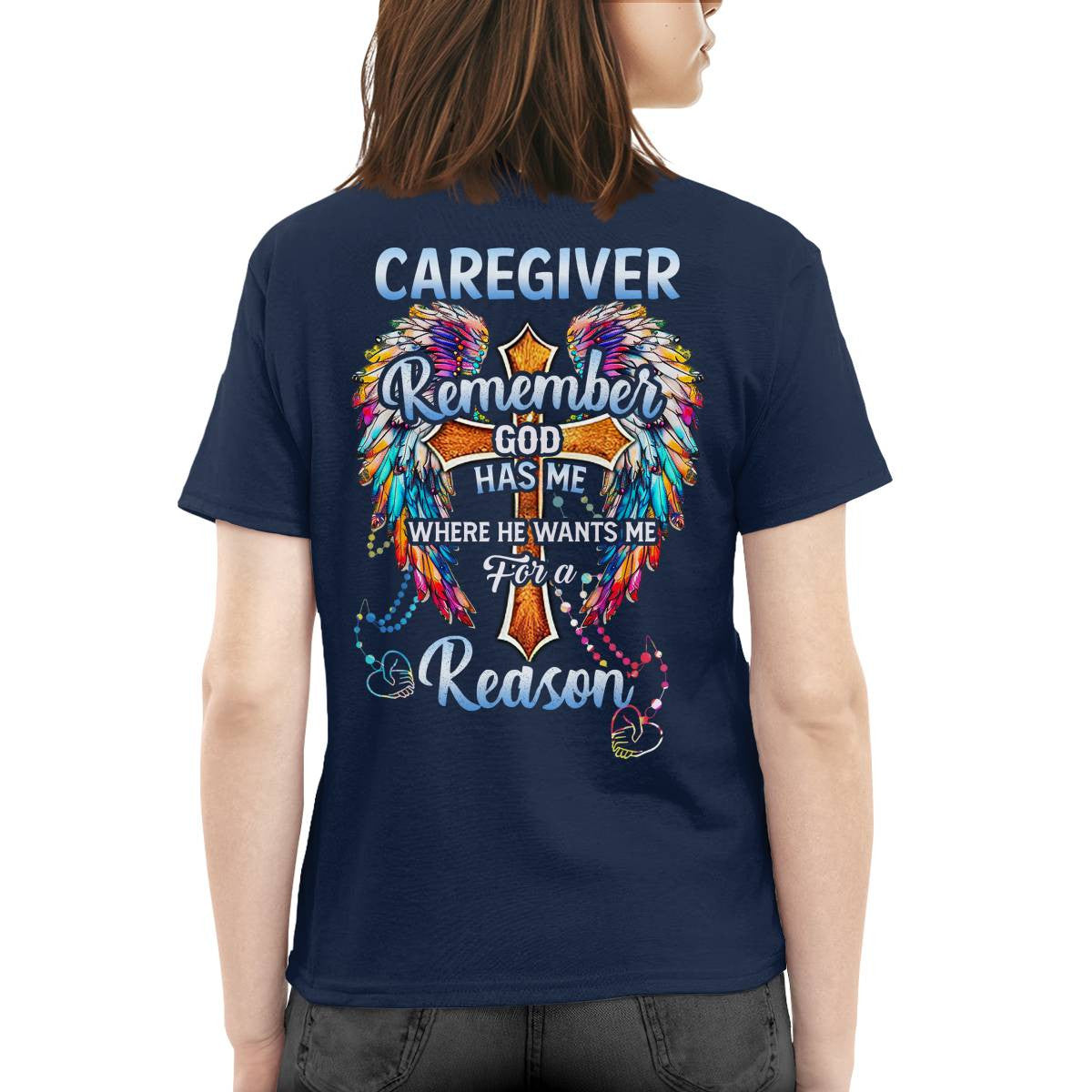 Awesome Caregiver-T-shirt-#F260724GODHS5BCAREZ8