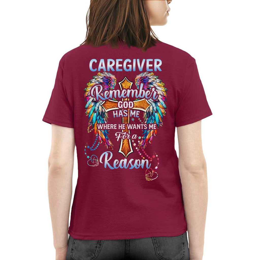 Awesome Caregiver-T-shirt-#F260724GODHS5BCAREZ8