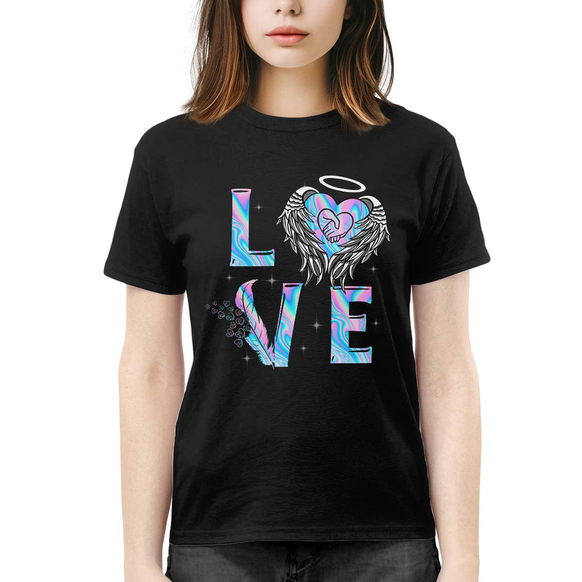 Awesome Caregiver-T-shirt-#F140824LOVE24FCAREZ4