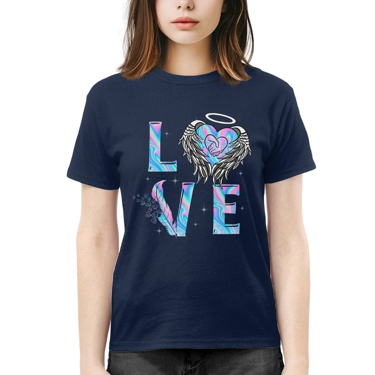Awesome Caregiver-T-shirt-#F140824LOVE24FCAREZ4
