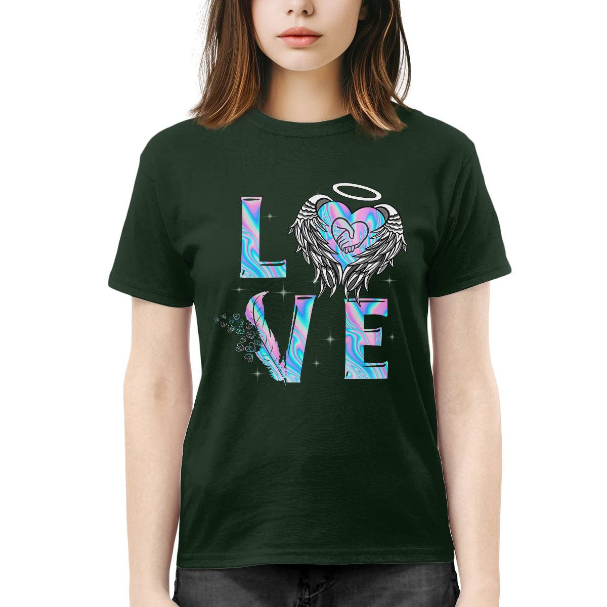 Awesome Caregiver-T-shirt-#F140824LOVE24FCAREZ4