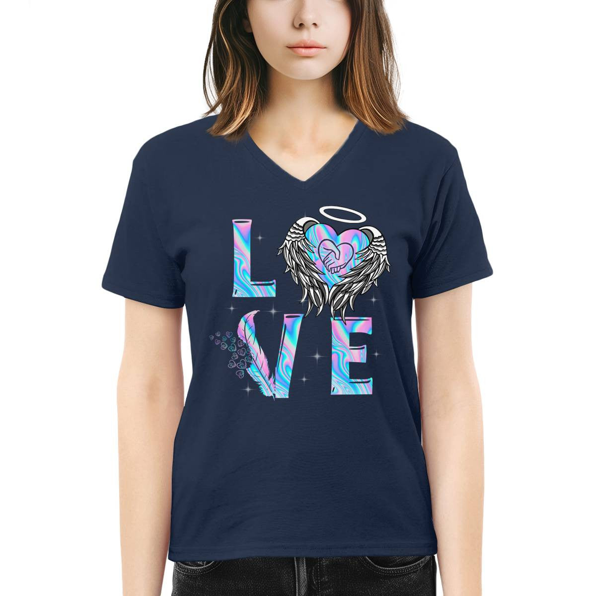 Awesome Caregiver-T-shirt-#F140824LOVE24FCAREZ4