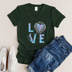 Awesome Caregiver-T-shirt-#F140824LOVE24FCAREZ4