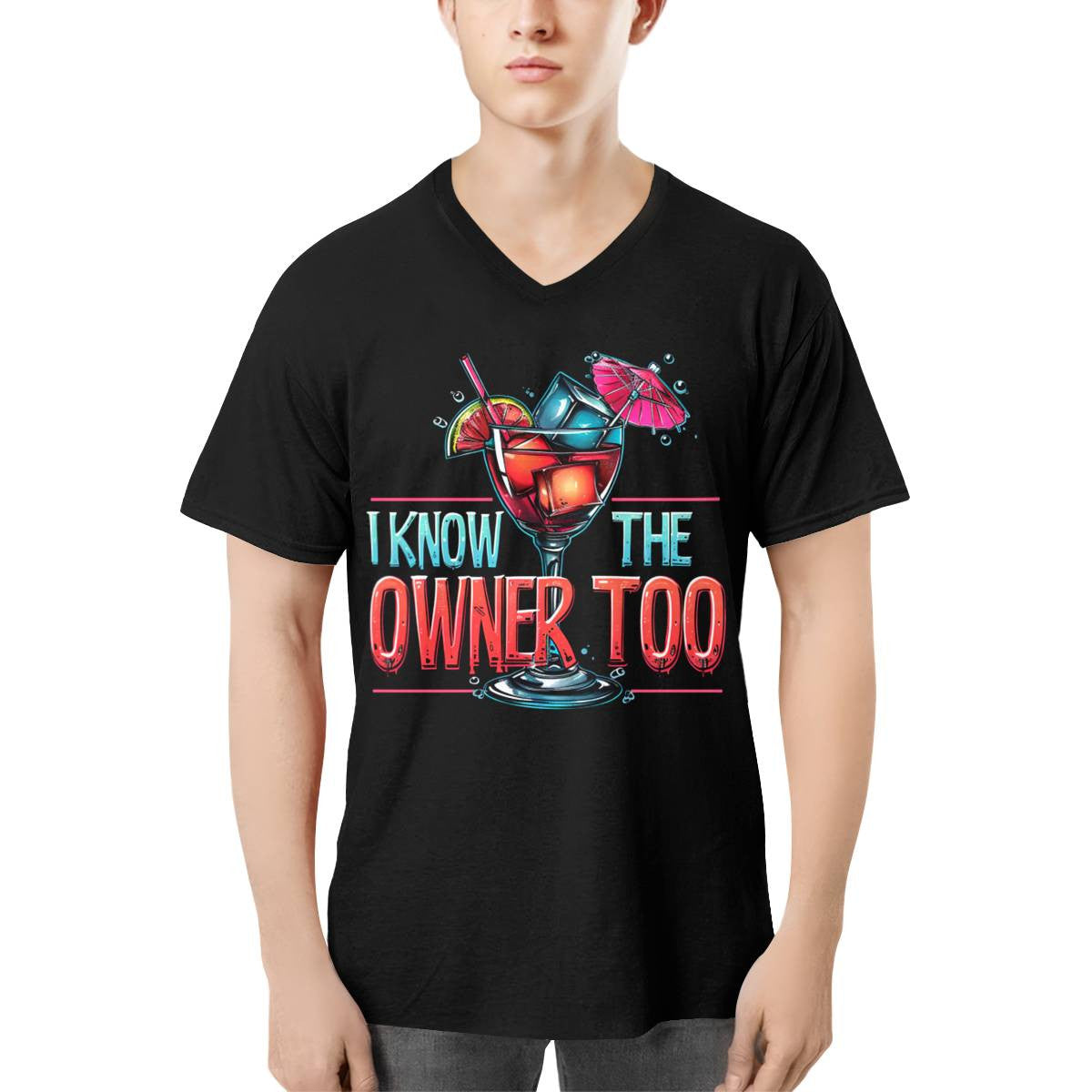 Awesome Bartender-T-shirt-#F140824OWNR1FBARTZ8