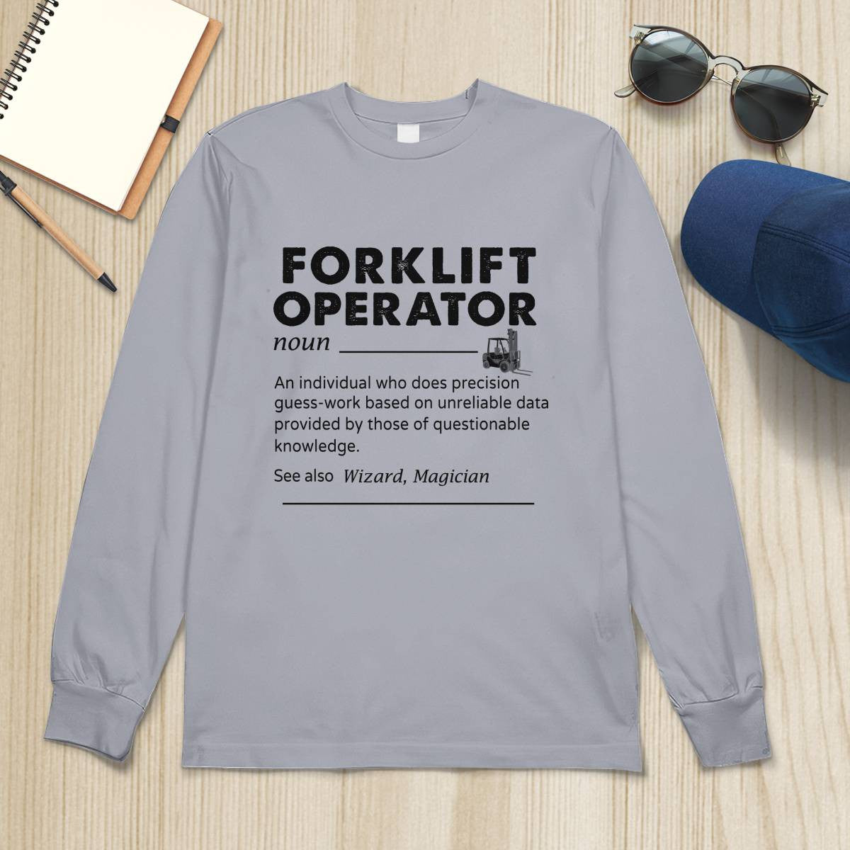 Awesome Forklift Operator-Hoodie - grunx260804-0165
