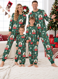 Christmas Snow Globe Family Mixed Cotton Pajamas