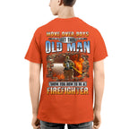 Awesome Firefighter-T-shirt - grunx260804-0151