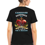Awesome Caregiver Remember Gold -T-shirt-#F060824GODHS6BCAREZ4