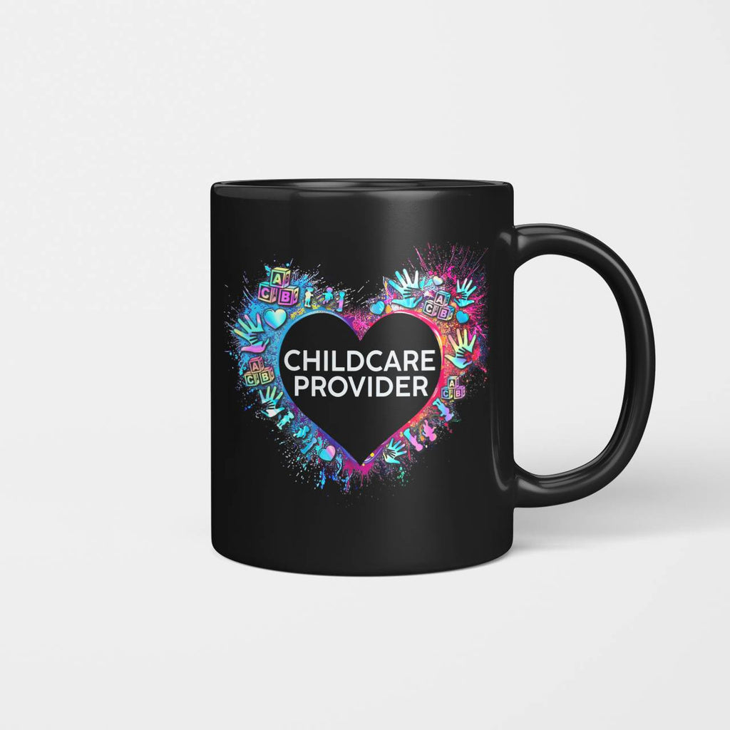 Awesome Childcare Provider Its a work of heart-T-shirt-#F030724WORKOF7FCHPRZ4