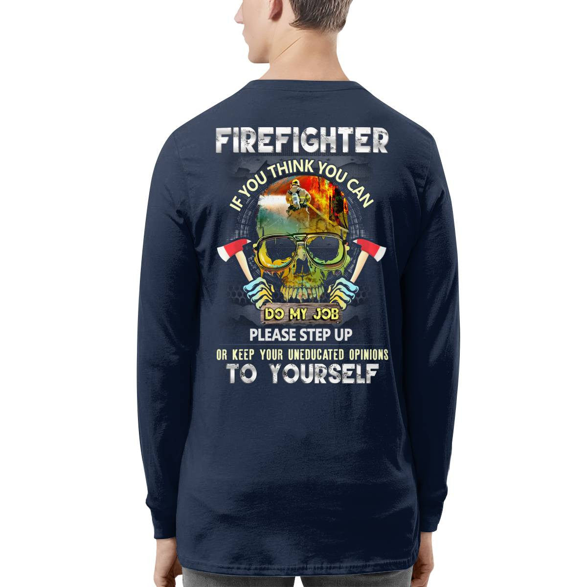 Awesome Firefighter-Hoodie - grunx260804-0134