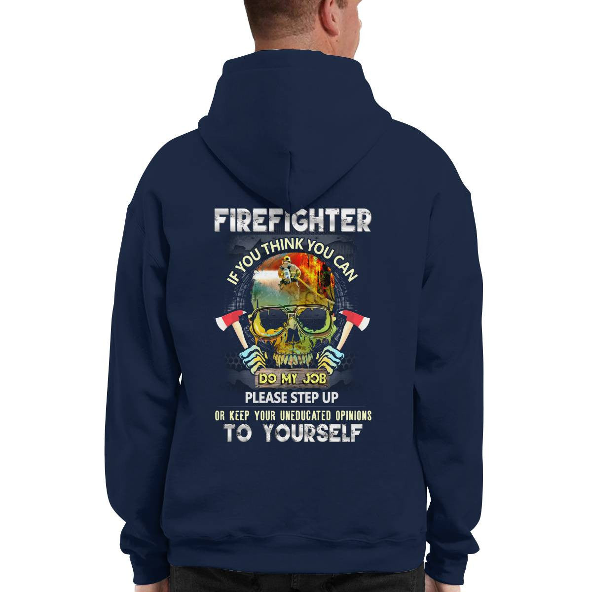 Awesome Firefighter-Hoodie - grunx260804-0134