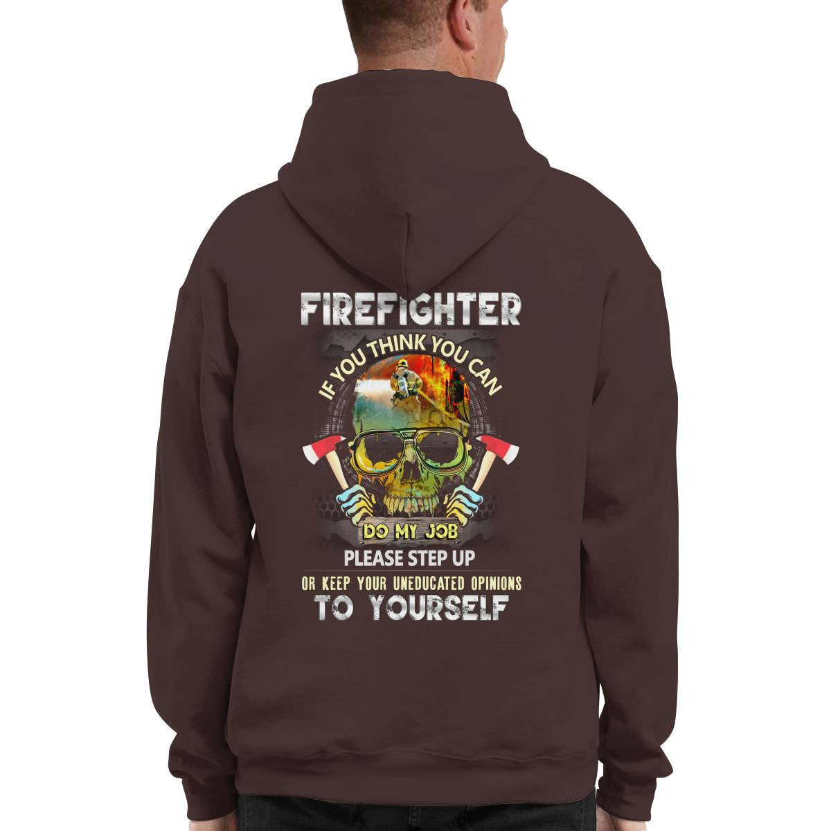 Awesome Firefighter-Hoodie - grunx260804-0134