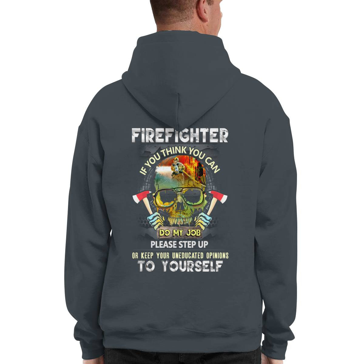 Awesome Firefighter-Hoodie - grunx260804-0134