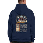 Awesome Electrician Hourly Rate-Hoodie - grunx260804-0060