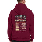 Awesome Electrician Hourly Rate-Hoodie - grunx260804-0060