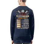 Awesome Electrician Hourly Rate-Hoodie - grunx260804-0060