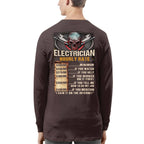 Awesome Electrician Hourly Rate-Hoodie - grunx260804-0060