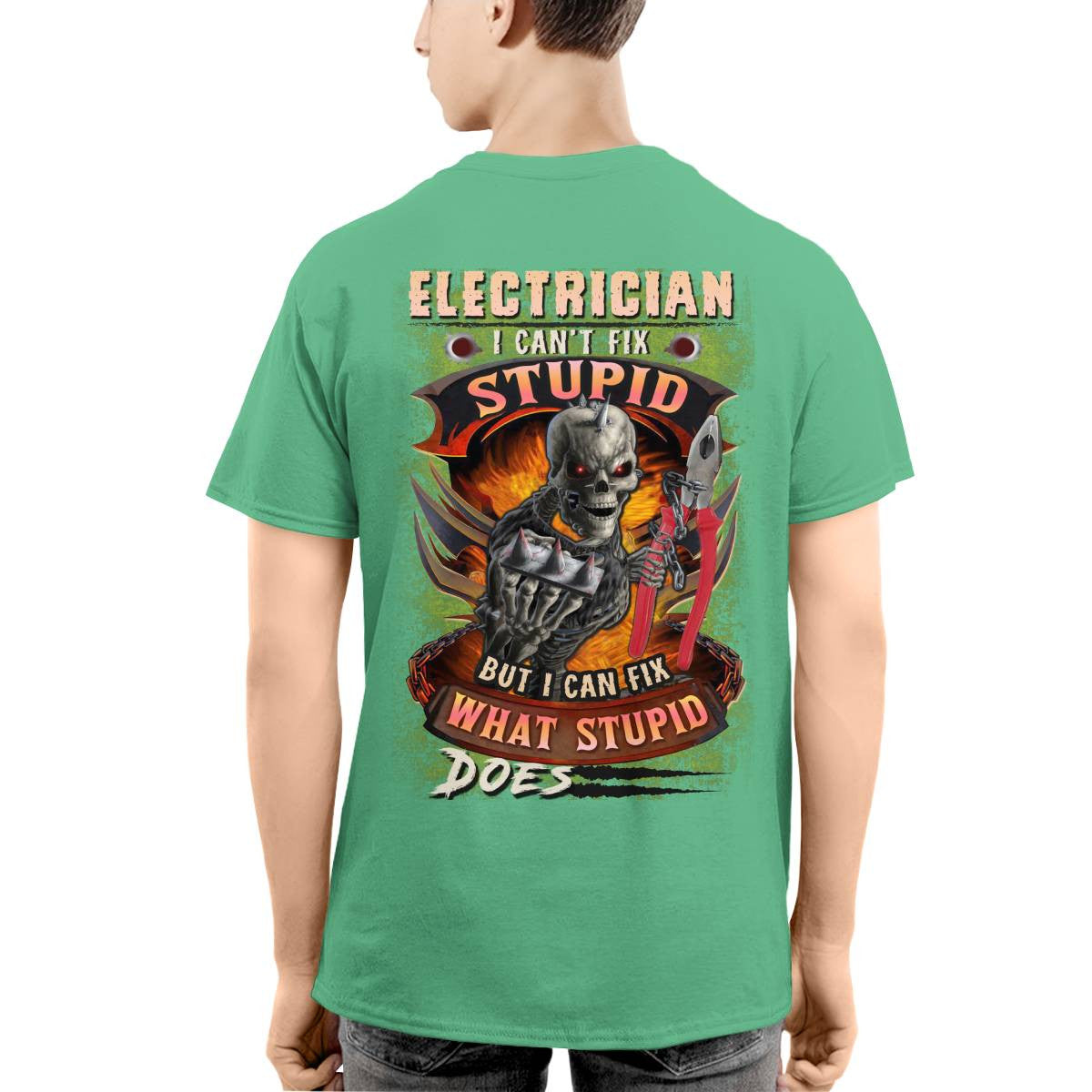 Awesome Electrician -Hoodie - grunx260804-0046