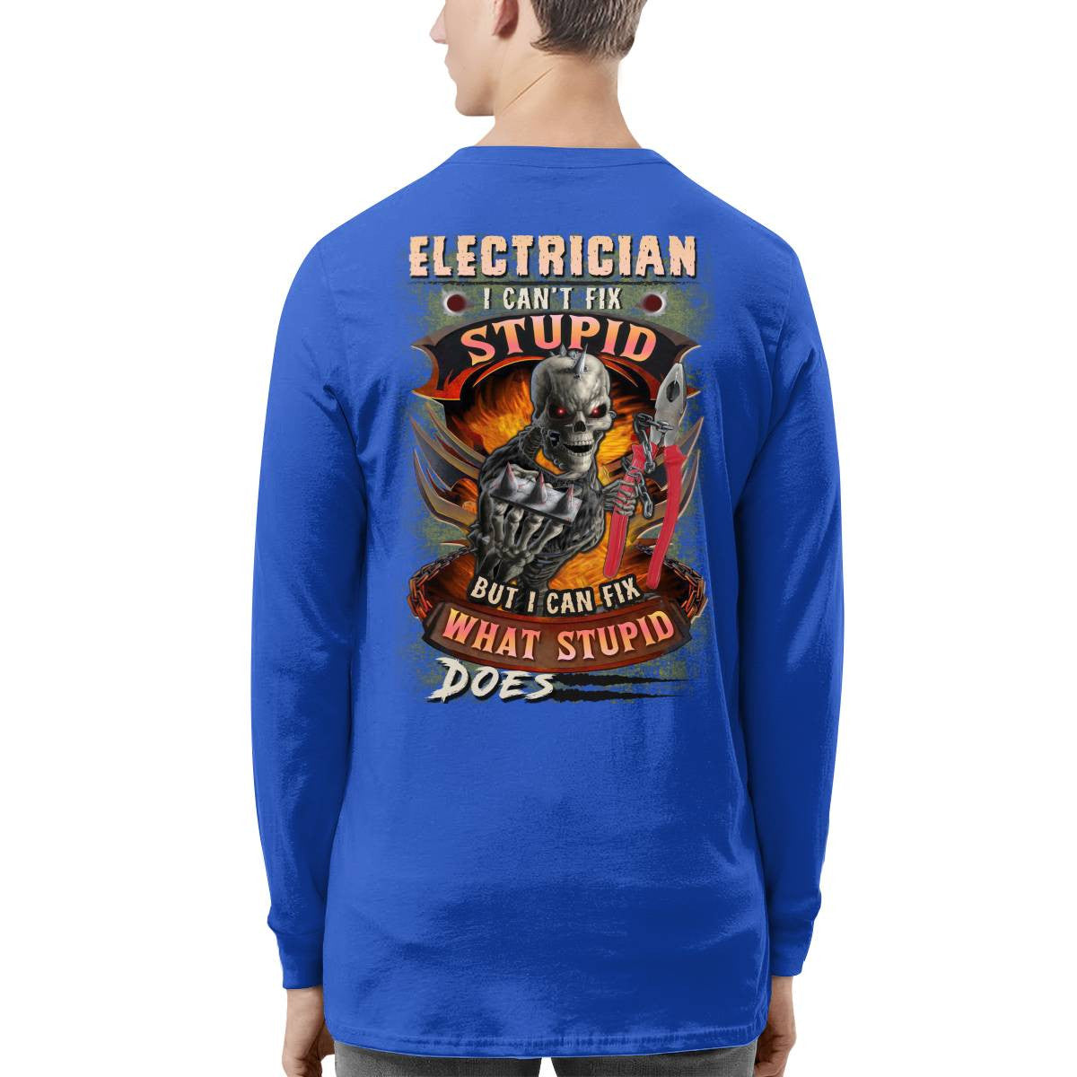 Awesome Electrician -Hoodie - grunx260804-0046