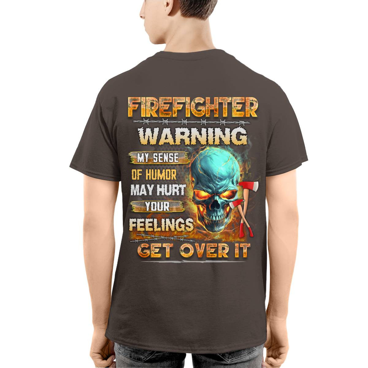 Awesome Firefighter-Hoodie - grunx260804-0136