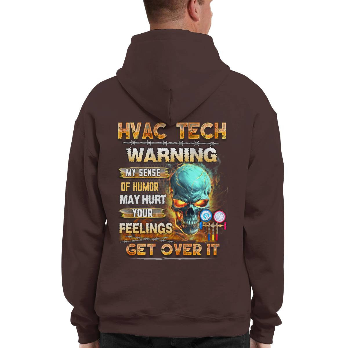 Awesome HVAC Tech -Hoodie - grunx260804-0230