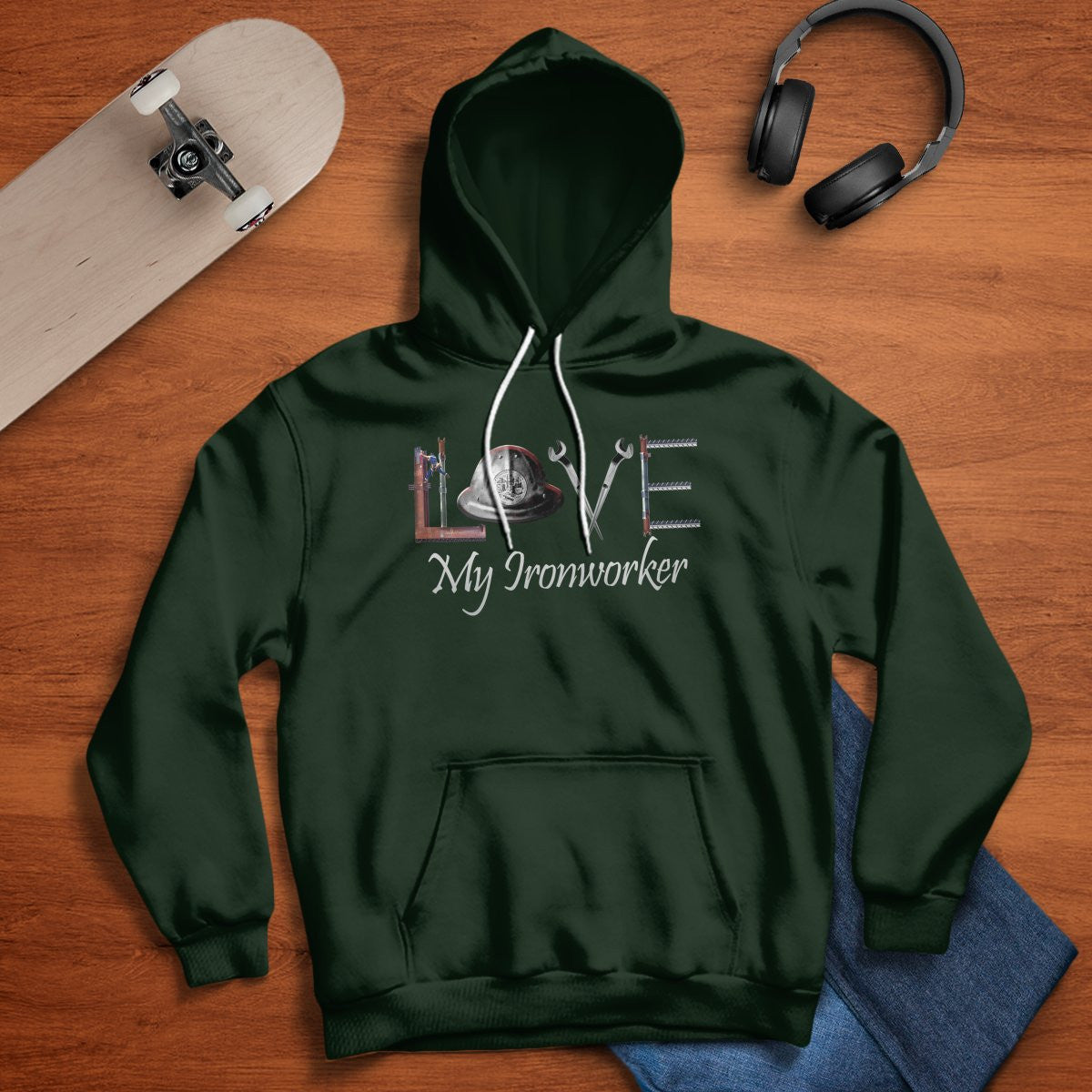 Awesome Ironworker-Hoodie - grunx260804-0300