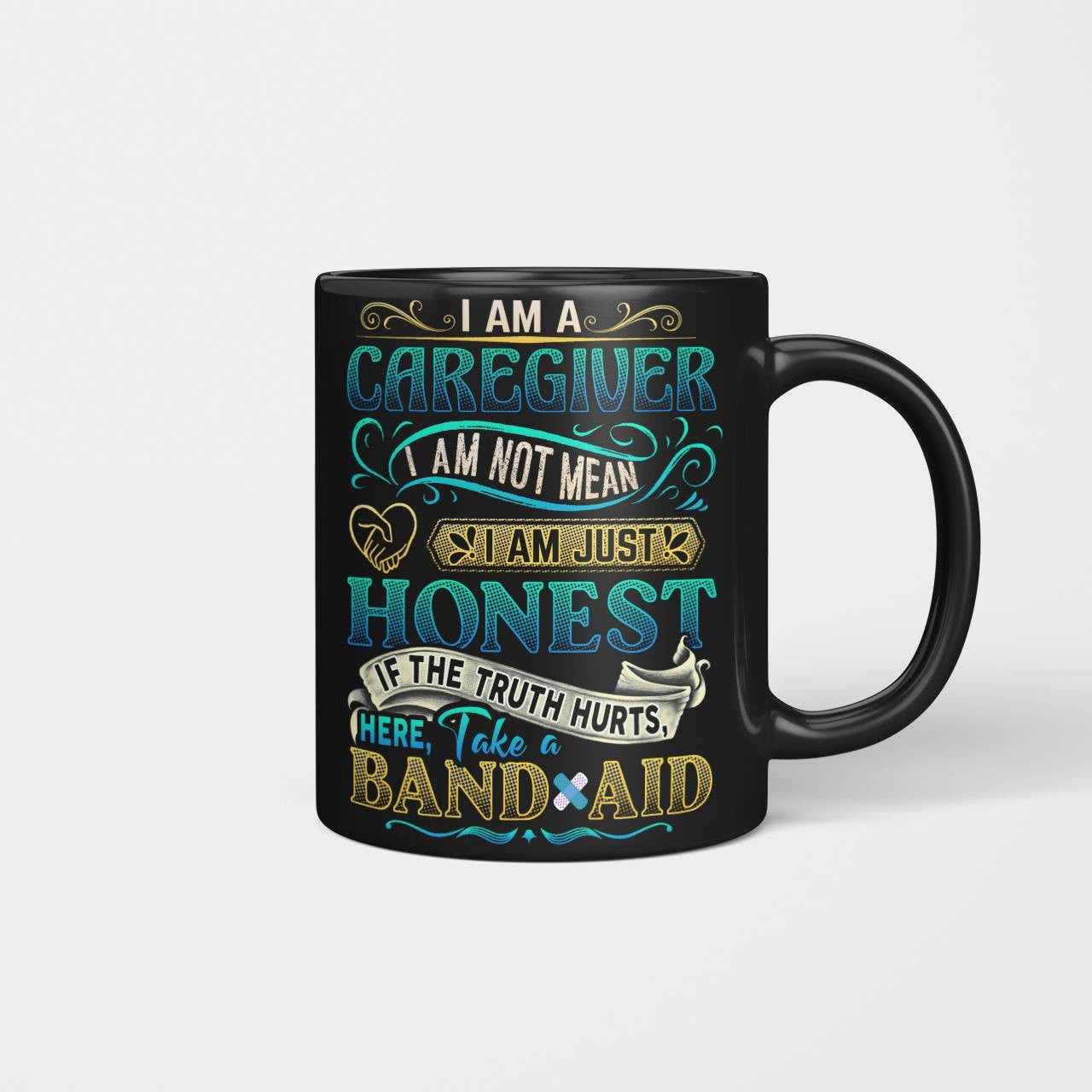 Awesome Caregiver-T-shirt-#F290624BANDAID6BCAREZ8