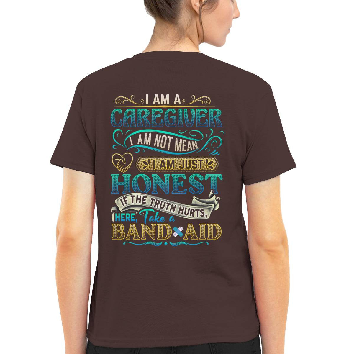 Awesome Caregiver-T-shirt-#F290624BANDAID6BCAREZ8
