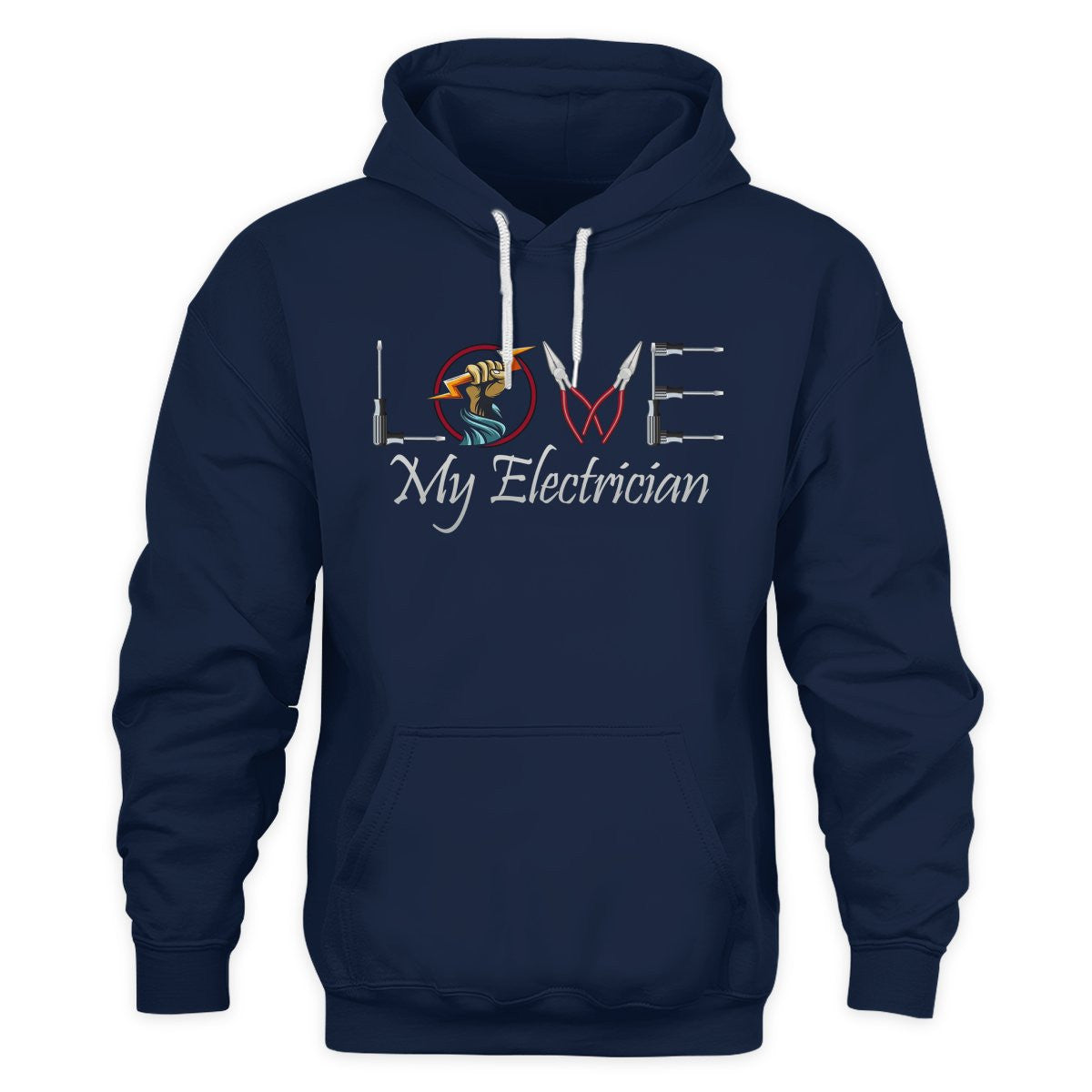 Awesome Electrician-Hoodie - grunx260804-0059