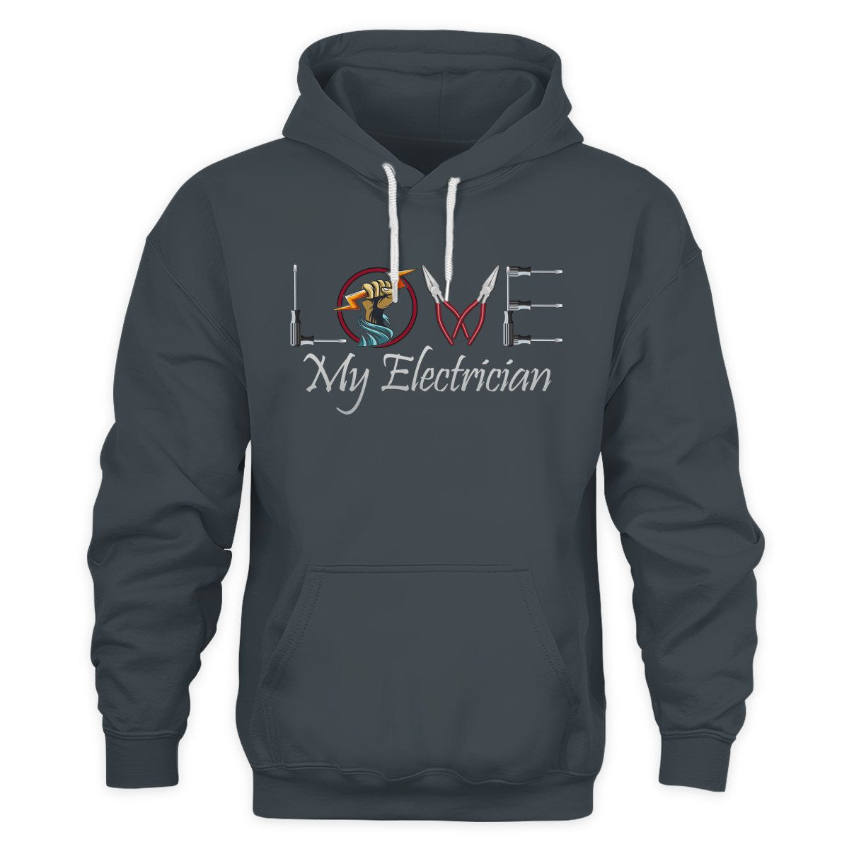 Awesome Electrician-Hoodie - grunx260804-0059