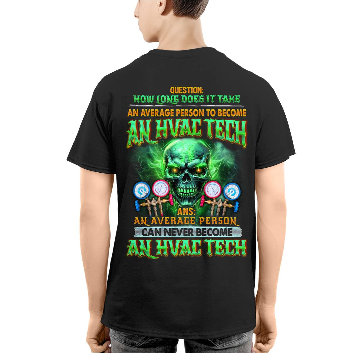 Awesome HVAC Tech-T-shirt - grunx260804-0246