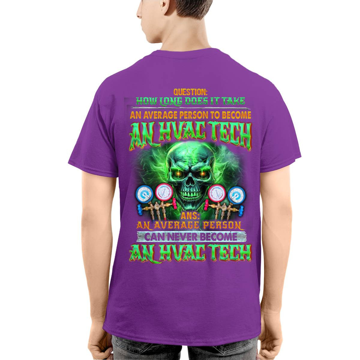 Awesome HVAC Tech-T-shirt - grunx260804-0246
