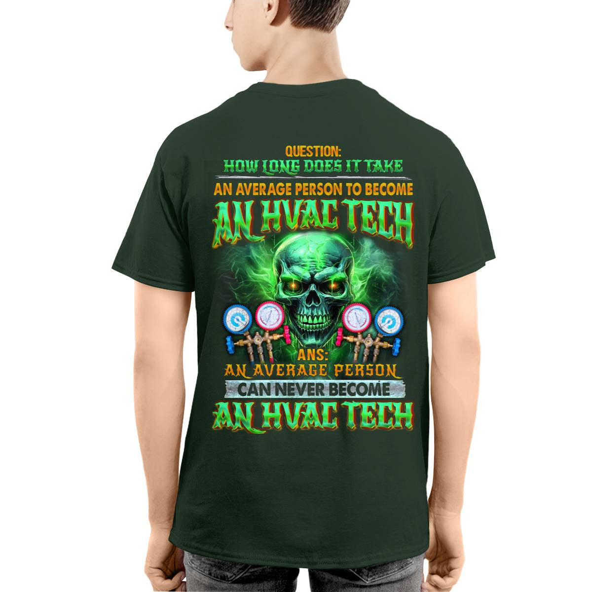 Awesome HVAC Tech-T-shirt - grunx260804-0246