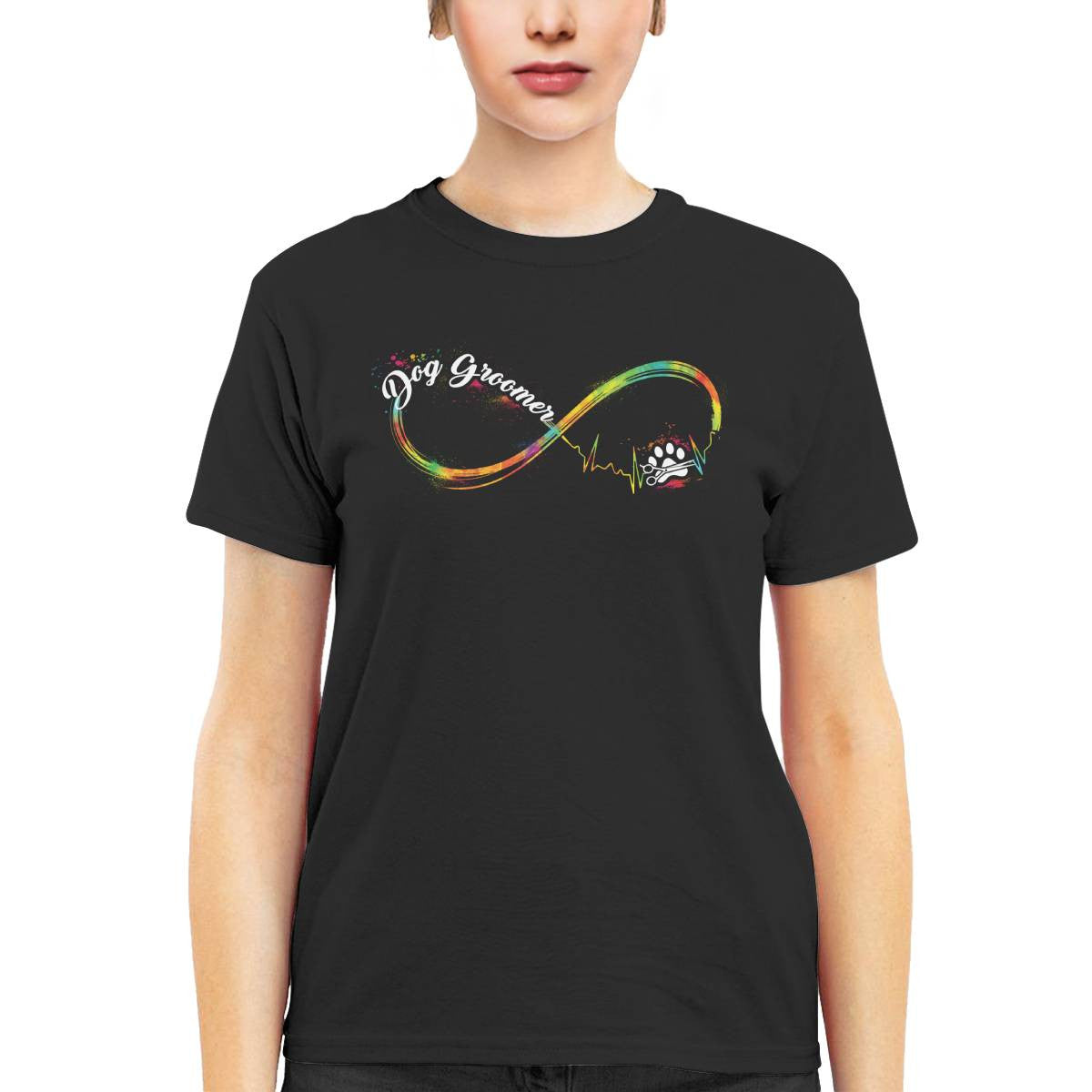 Awesome Dog Groomer-T-shirt - grunx260804-0033