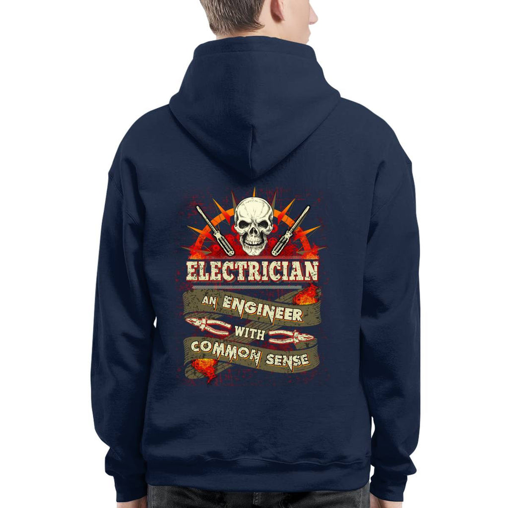 Awesome Electrician an Engineer with common sense-T-shirt - grunx260804-0038