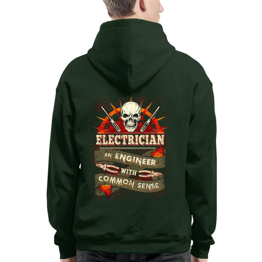 Awesome Electrician an Engineer with common sense-T-shirt - grunx260804-0038