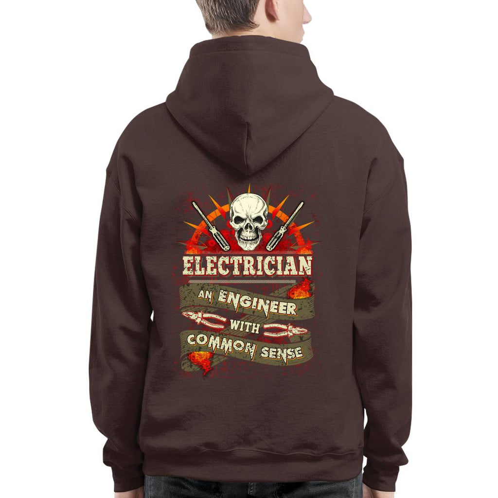Awesome Electrician an Engineer with common sense-T-shirt - grunx260804-0038
